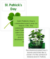 St. Patrick's Day Celebration Cards - Montessori Print Shop
