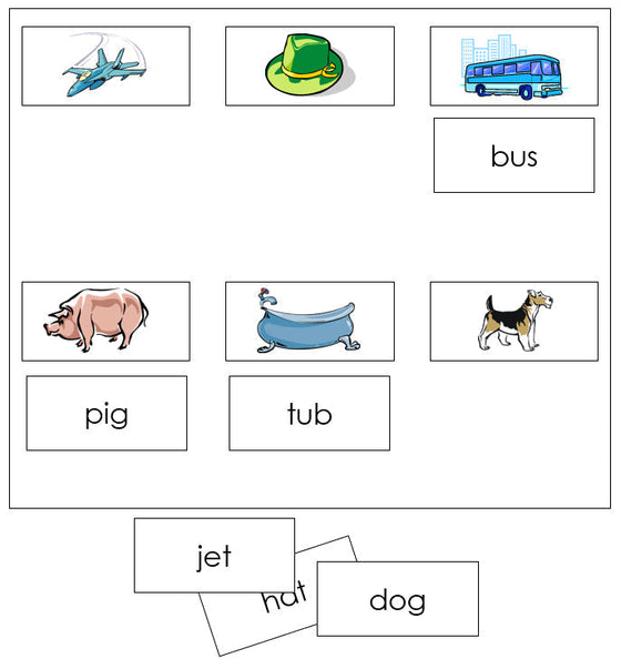 Step 1: Sheets & Labels - Montessori Print Shop language materials