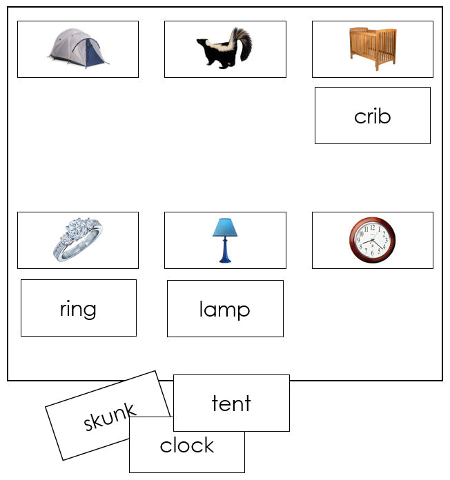 Step 2: Sheets & Labels - Montessori Print Shop phonetic language materials