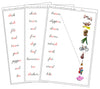 Step 3: Phonogram Word & Picture Match - Set 1 - CURSIVE - Montessori Print Shop phonogram lesson