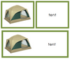 Camping Words & Picture Cards