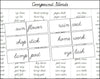 Compound Words Matching Cards - Montessori Print Shop Grammar Lessons