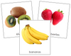 fruit 3-part cards - Montessori Print Shop