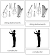 Orchestra Nomenclature 3-Part Cards - Montessori Print Shop