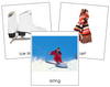 Winter Season 3-Part Cards - Montessori Print Shop