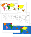World Maps & Masters - Montessori geography materials